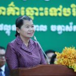 កិត្តិសង្គហបណ្ឌិត ម៉ែន សំអន តំណាងដ៏ខ្ពង់ខ្ពស់សម្តេចអគ្គមហាសេនាបតីតេជោ ហ៊ុន សែន នាយករដ្ឋមន្ត្រី អញ្ជេីញចូលរួមទិវាជាតិអំណាន ឆ្នាំ២០២៣​